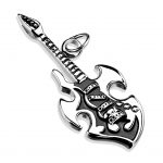 Prívesok z ocele Gitara