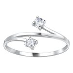 Elegantný strieborný prsteň 925